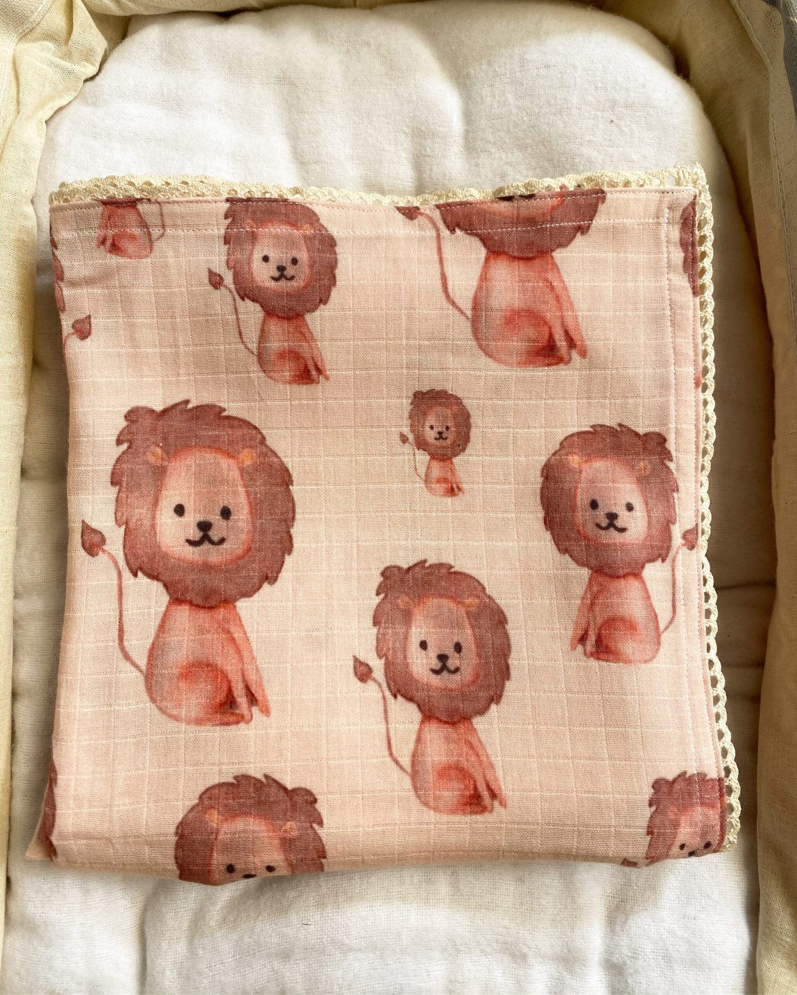 Tiny Lion Swaddle